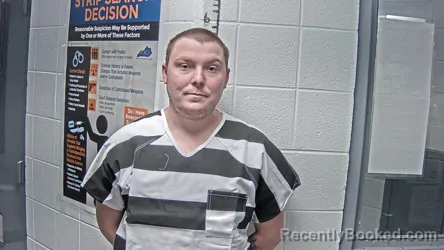 Booking photo from Letcher County, Kentucky