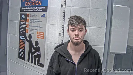 Booking photo from Letcher County, Kentucky