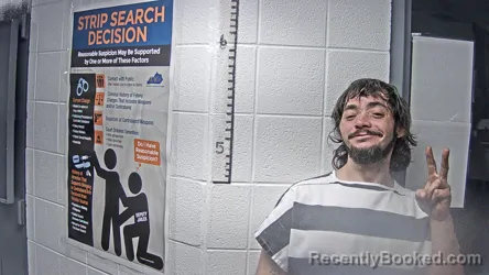 Mugshot of JEFFERY SHANE DIXON booked in Letcher County, Kentucky on April 10, 2026