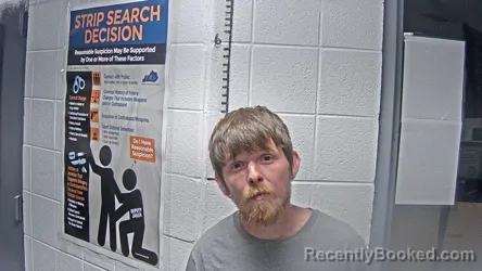 Mugshot of MATTHEW BLAKE BREEDING booked in Letcher County, Kentucky on April 12, 2026