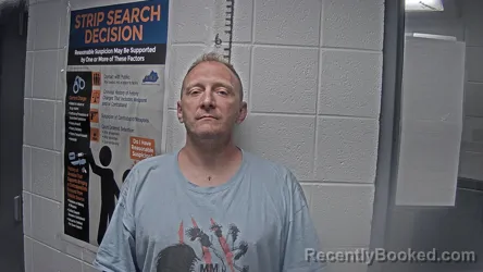 Mugshot of JARROD RYAN ADAMS booked in Letcher County, Kentucky on April 12, 2026