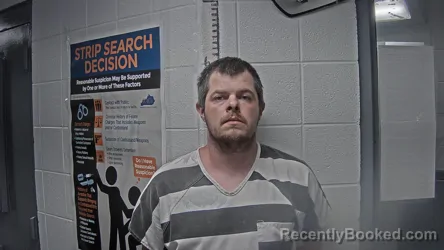 Mugshot of RALPH KENNY  NIECE booked in Letcher County, Kentucky on April 16, 2026