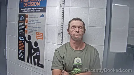 Mugshot of DAVID PAUL JOHNSON booked in Letcher County, Kentucky on April 20, 2026