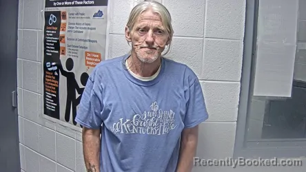 Mugshot of DEWAYNE KEITH HUGHES booked in Letcher County, Kentucky on May 5, 2026