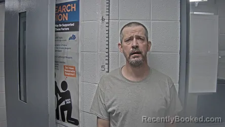 Mugshot of GARY DEWAYNE SEXTON booked in Letcher County, Kentucky on May 7, 2026