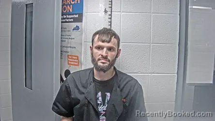 Mugshot of DUSTYN B BOWMAN booked in Letcher County, Kentucky on May 13, 2026