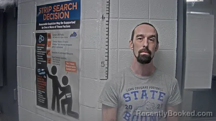 Mugshot of JACOB CHAFFINS booked in Letcher County, Kentucky on May 21, 2026
