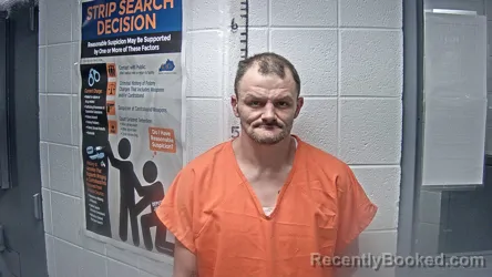 Mugshot of MICHAEL DEVIN WOODS booked in Letcher County, Kentucky on June 10, 2026