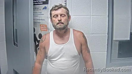 Mugshot of CHRISTOPHER A BATES booked in Letcher County, Kentucky on June 10, 2026