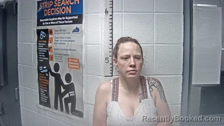 Booking photo from Letcher County, Kentucky