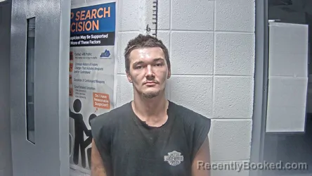 Mugshot of DALTON MITCHELL COMBS booked in Letcher County, Kentucky on June 22, 2026