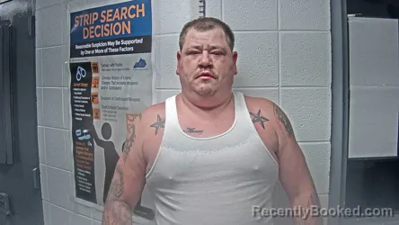 Mugshot of RYAN SCOTT ELDRIDGE booked in Letcher County, Kentucky on July 12, 2026