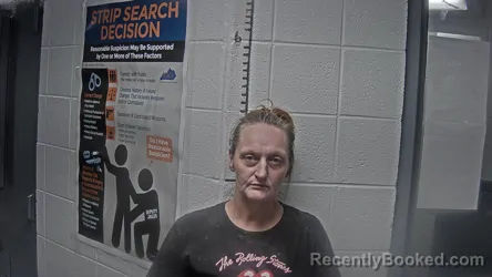 Mugshot of Ruth Mae Stallard booked in Letcher County, Kentucky on August 19, 2026
