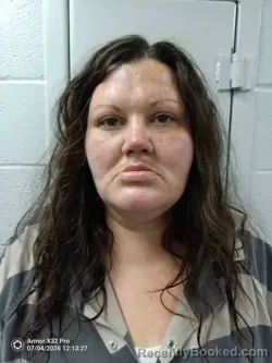 Mugshot of MEGAN EDEN booked in Logan County, Kentucky on July 4, 2026