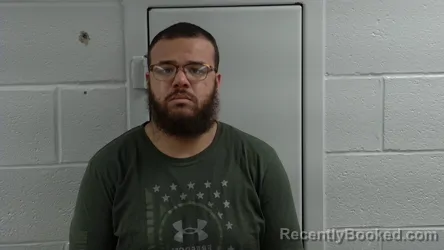 Mugshot of COLE TIMBERLAKE booked in Logan County, Kentucky on April 23, 2026