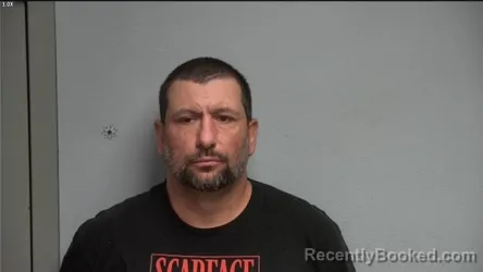 Mugshot of Adam J. Brown booked in McCracken County, Kentucky on August 20, 2026