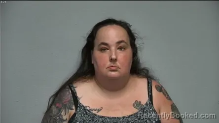 Mugshot of Faith Marie Perry Marshall booked in McCracken County, Kentucky on August 24, 2026