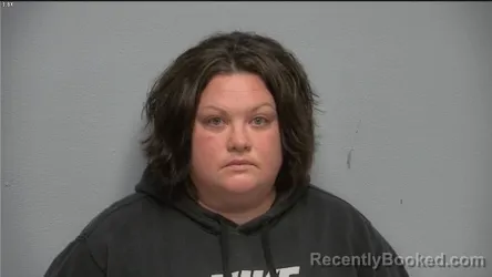 Mugshot of Kaitlyn M Burns booked in McCracken County, Kentucky on October 22, 2026