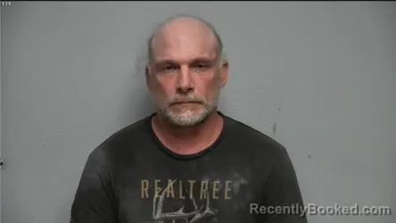 Mugshot of ROBERT RAY SANDERS booked in McCracken County, Kentucky on July 7, 2026