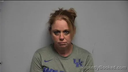 Mugshot of Samantha R Brugger booked in McCracken County, Kentucky on October 15, 2026