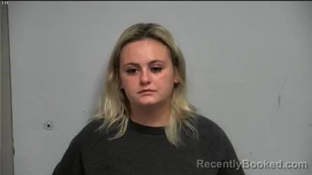 Mugshot of Skylar Kindred booked in McCracken County, Kentucky on October 8, 2026