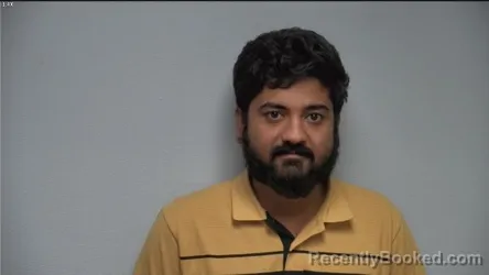 Mugshot of Utsavkumar Mukeshkumar Patel booked in McCracken County, Kentucky on September 13, 2026