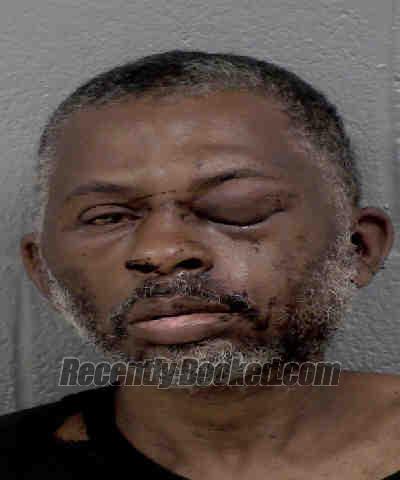 Booking photo from Mecklenburg County, North Carolina