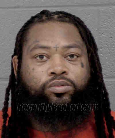 Booking photo from Mecklenburg County, North Carolina