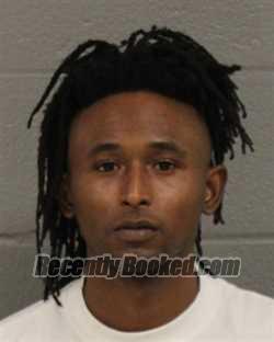 Booking photo from Mecklenburg County, North Carolina