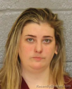 Mugshot of ALEXA SHUTTER booked in Mecklenburg County, North Carolina on March 23, 2026