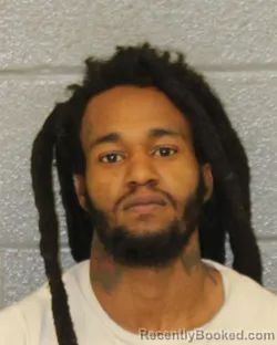 Mugshot of OMAR DEANDRE BROWN booked in Mecklenburg County, North Carolina on March 23, 2026