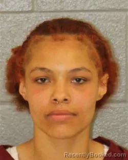 Mugshot of MAKAYLA RHODES booked in Mecklenburg County, North Carolina on March 24, 2026