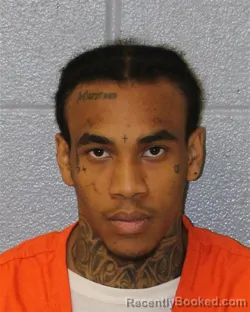 Mugshot of COREY DEJUAN LAMPKIN booked in Mecklenburg County, North Carolina on March 25, 2026