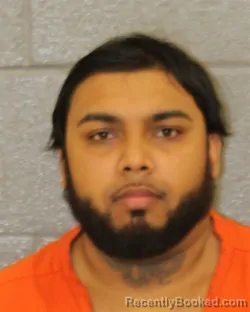 Mugshot of MOHAMMED AZHAR AHMED booked in Mecklenburg County, North Carolina on March 26, 2026