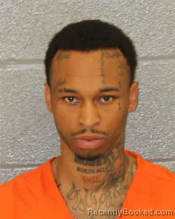 Mugshot of JAYLAN DEANDRE ROBINSON booked in Mecklenburg County, North Carolina on March 21, 2026