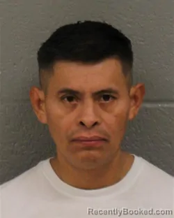 Mugshot of ANGEL GARCIA-JIMENEZ booked in Mecklenburg County, North Carolina on April 2, 2026