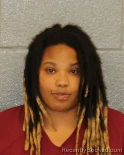 Mugshot of MAKHIA JANAE GUY booked in Mecklenburg County, North Carolina on April 25, 2026