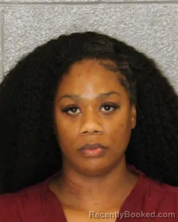Mugshot of KENYA MANI-MONIQUE MCCLENDON booked in Mecklenburg County, North Carolina on May 14, 2026