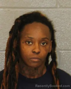 Mugshot of JAMAYA SIMONE MARSHALL booked in Mecklenburg County, North Carolina on May 21, 2026