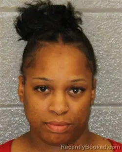 Mugshot of TANASIA MONIQUE JORDAN booked in Mecklenburg County, North Carolina on May 23, 2026