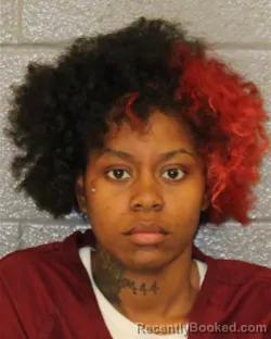 Mugshot of NAAIJHA JADAYA STEELE booked in Mecklenburg County, North Carolina on May 27, 2026