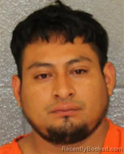 Mugshot of MELVIN ANSELMO SANTOS-HERNANDEZ booked in Mecklenburg County, North Carolina on June 8, 2026