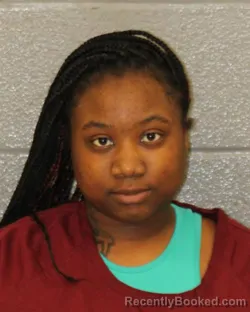 Mugshot of LADASIA MONAE HOEY booked in Mecklenburg County, North Carolina on June 11, 2026