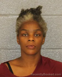 Mugshot of JAREEMA SHARAE WARNER booked in Mecklenburg County, North Carolina on June 12, 2026