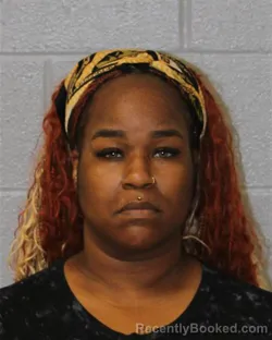 Mugshot of LAQUANDA TALISHA MELVIN booked in Mecklenburg County, North Carolina on June 12, 2026