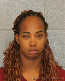 Mugshot of JASMINE SIMONE HARRIS booked in Mecklenburg County, North Carolina on June 12, 2026