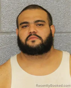 Mugshot of BISMARK SANTIAGO ESTEVEZ-ORTIZ booked in Mecklenburg County, North Carolina on June 15, 2026