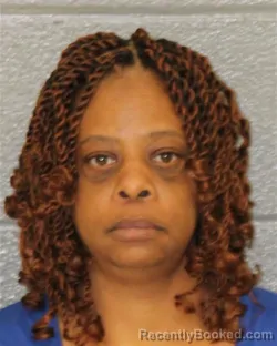 Mugshot of LATISHA LAVERNE MEDLIN booked in Mecklenburg County, North Carolina on July 7, 2026