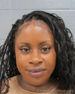 Mugshot of BOBBIE MARIEA KANU booked in Mecklenburg County, North Carolina on July 7, 2026