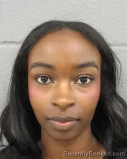 Mugshot of JASMINE OLIVER booked in Mecklenburg County, North Carolina on July 7, 2026
